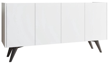 Kumode Kalune Design Petra, balta, 40 x 150 cm x 76 cm