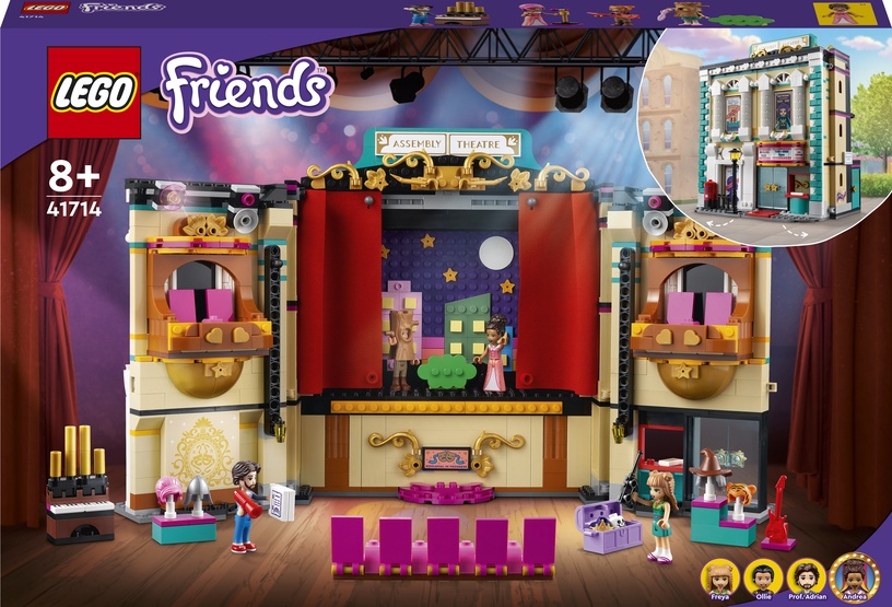 Конструктор LEGO® Friends Театральная школа Андреа 41714, 1154 шт.