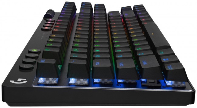 Klaviatuur Logitech G Pro X TKL GL Tacticle, EN, must, juhtmeta