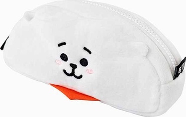 Пенал BT21 Line Friends, 20 см x 5 см, белый