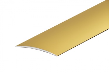 Profils Cezar W-AL-LPO60K-C23-100, zelta, 1000 mmx60 mm