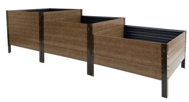 Посевное ложе Klasika Woodlook, 225 см x 75 см x 50 см