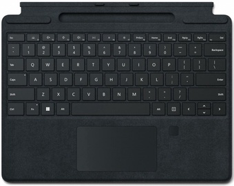 Klaviatuur Microsoft 8XG-00007 for Surface Pro 8 / Pro X EN, must, juhtmeta