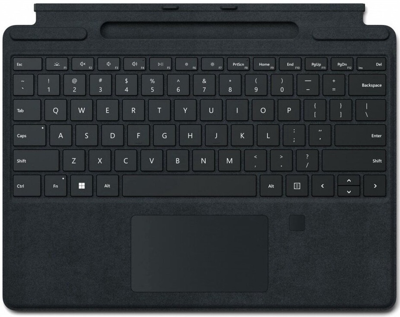 Klaviatūra Microsoft 8XG-00007 for Surface Pro 8 / Pro X EN, melna, bezvadu