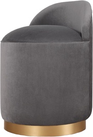 Пуф Hanah Home Dover 209FLF1107, темно-серый, 50 см x 45 см x 70 см