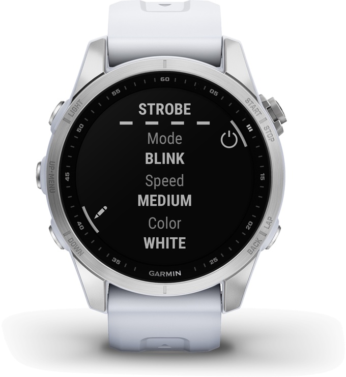 Viedais pulkstenis Garmin fēnix® 7S, sudraba