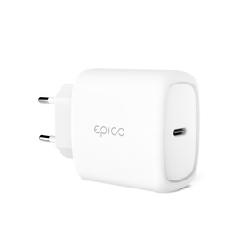 Зарядное устройство Epico 20W PD USB-C, USB-C, белый, 20 Вт
