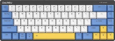 Клавиатура Dareu EK868 Blue Switch Английский (US), синий/белый/желтый
