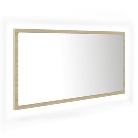 Зеркало VLX LED, с освещением, подвесной, 90 см x 37 см