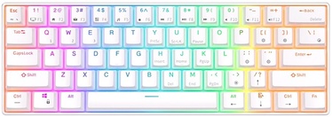 Клавиатура Royal Kludge RK61 TKL Blue Английский (US), белый, беспроводная