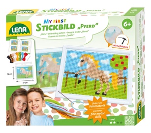 Siuvimo rinkinys Lena Stitch Horse 42625, įvairių spalvų