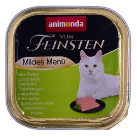 Влажный корм для кошек Animonda Vom Feinsten Neutered Cat Turkey, индюшатина, 0.1 кг