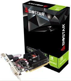 Vaizdo plokštė Biostar GeForce GT 610 VN6103THX6, 2 GB, GDDR3