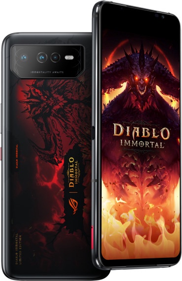 Мобильный телефон Asus ROG Phone 6 Diablo Immortal Edition, черный/красный, 16GB/512GB