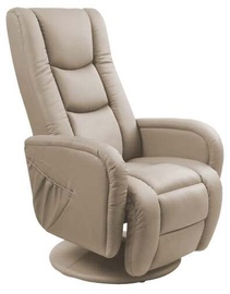 Atzveltnes krēsls Pulsar V-CH-PULSAR-FOT-CAPPUCCINO, krēmkrāsa, 85 cm x 68 cm x 85 cm