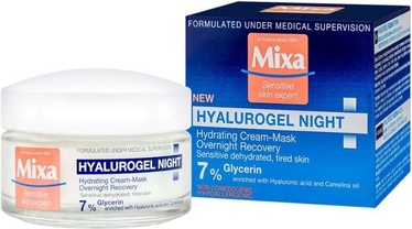 Öökreem naistele Mixa Hyalurogel, 50 ml