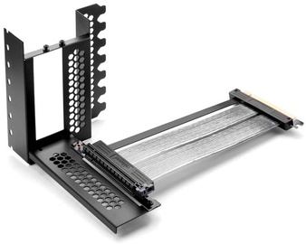 Adapteris Cablemod Vertical PCI-e Bracket PCI-e 4.0 Edition (2 x DisplayPort), juoda