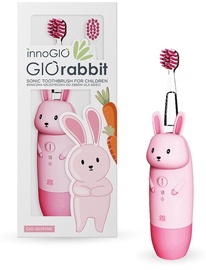 Электрическая зубная щетка InnoGIO GioRabbit, розовый