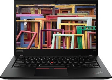 Ноутбук Lenovo ThinkPad T14 Gen 1, AMD Ryzen 7 PRO 4750U, 16 GB, 256 GB, 14 ″, Intel UHD Graphics, черный