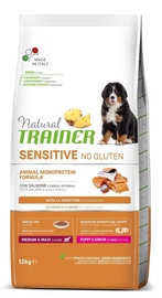 Kuiv koeratoit Natural Trainer Sensitive No Gluten Salmon, lõhe, 12 kg