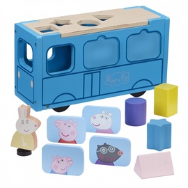 Komplekt Tm Toys Peppa Pig School Bus PEP07222, 10 tk