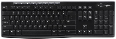 Клавиатура Logitech K270 920-003736 Английский (US), черный, беспроводная