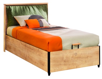 Voodi ühekohaline Kalune Design Single Bedstead Mocha, pruun, 212 x 108 cm, voodipesu kastiga