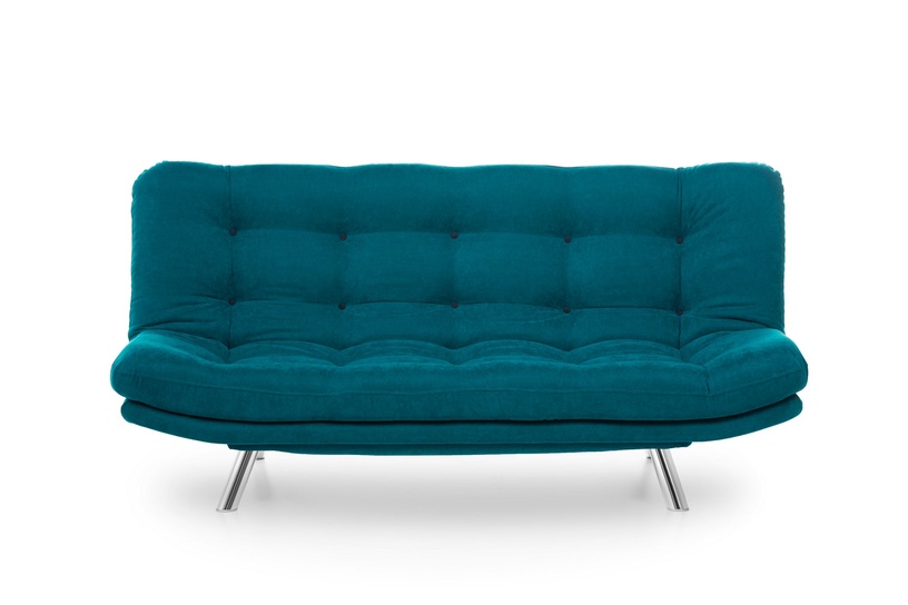 Диван-кровать Hanah Home Misa Petrol, зеленый, 100 x 200 см x 104 см