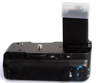 Elementu bloks Meike Canon 450D, 500D, 1000D Battery Grip, Li-ion