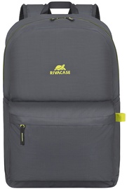 Portatīvā datora mugursoma Rivacase Lite Urban 5562, pelēka, 24 l, 15.6"