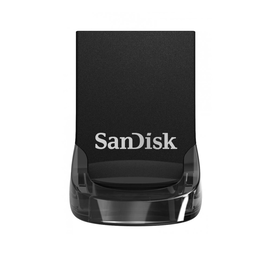 USB atmintinė SanDisk Ultra Fit USB 3.1, juoda, 32 GB