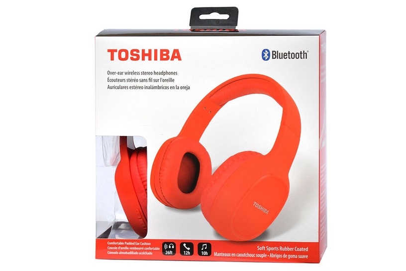 Belaidės ausinės Toshiba RZE-D160H, raudona