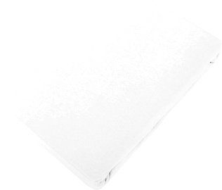 Voodilina Black Red White Paul THK-077594, valge, 200x220 cm, kummiga