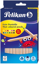 Spalvotieji pieštukai Pelikan Dicke, 12 vnt.