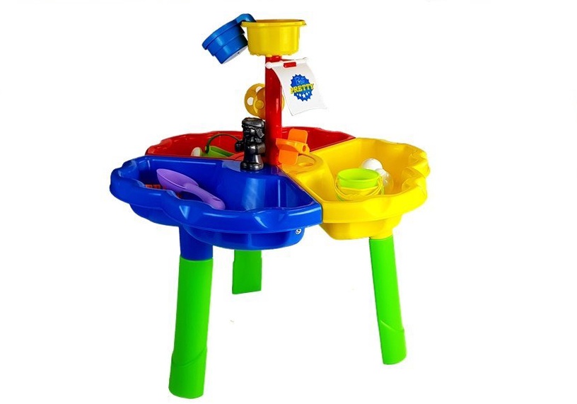 Игровой стол Lean Toys Sand & Water Play Table, многоцветный