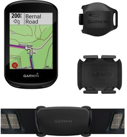 Велосипедный компьютер Garmin Edge 830 SensorBundle, пластик, черный