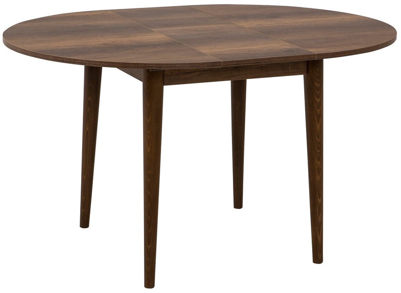 Ēdamistabas komplekts Kalune Design Vina 1005, krēmkrāsas/valrieksts