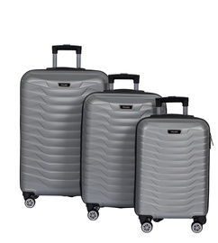 Комплект чемоданов My Valice Valiz 317, серый, 120 л, 35 x 50 x 75 см, 3 шт.