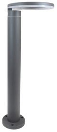 Āra lampas stabs CristalRecord, 8W, LED, IP54, antracīta, 22 cm x 60.1 cm