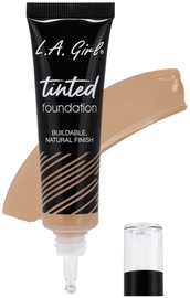 Tonālais krēms L.A. Girl Tinted Buildable, Natural finish Warm Sand, 30 ml