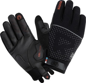 Велосипедные перчатки мужские Radvik Vintur, черный, M
