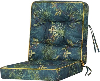 Комплект подушек для сидения Hobbygarden Venus V15ZIT9, зеленый/темно-зеленый, 150 x 50 см