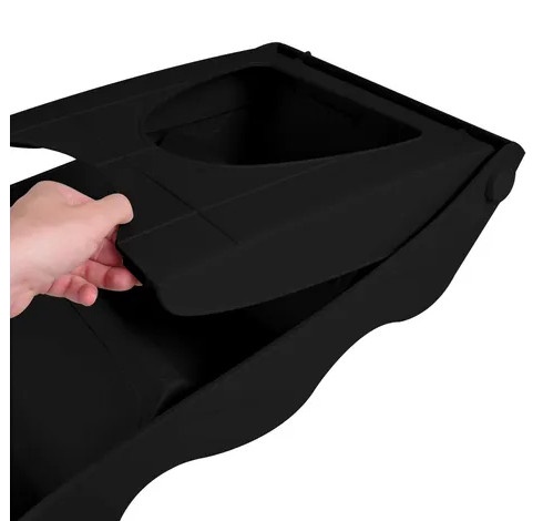 Trepid Flamingo Step Fola 516755, must, 38 x 45 x 38 cm