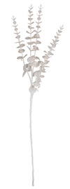 Искусственная ветка, эвкалипт Splendid, белый, 73 см