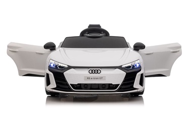 Bezvadu automašīna Lean Toys Audi E- Tron GT, pelēka