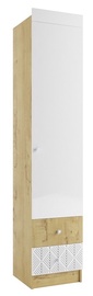 Kapp MN Skandi SHD 450.1, pruun/valge, 44.5 cm x 45 cm x 215 cm