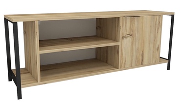 TV-laud Kalune Design Bond, must/hele pruun, 120 cm x 30 cm x 54 cm