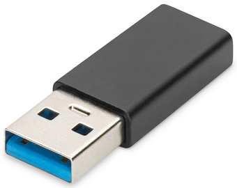 Адаптер Digitus USB Type-A - USB Type_C USB Type-A, USB Type-C, черный