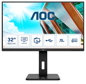 Монитор AOC U32P2CA, 31.5″, 4 ms
