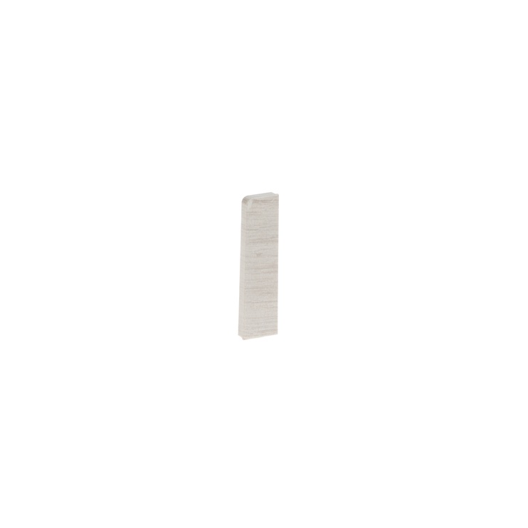 Põrandaliistu otsadetail Cezar MasterLine W-PS-ZLPML60-M502, 1.6 cm x 6 cm x 1.5 cm, hall, 2 tk